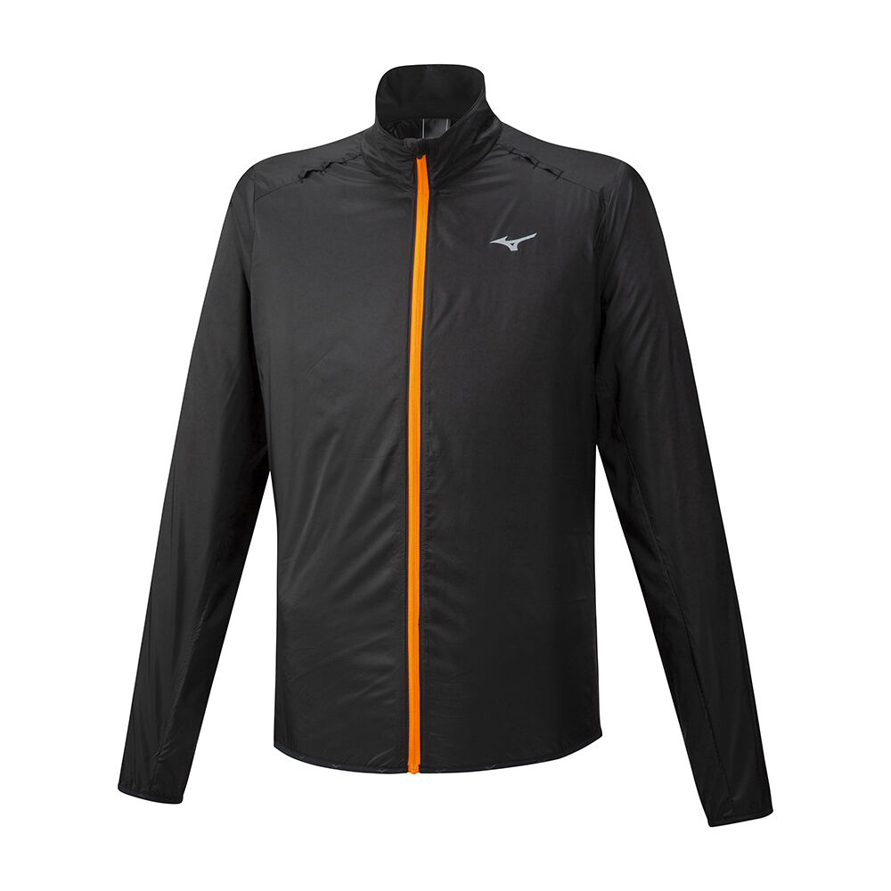 Panske Bundy Mizuno Hineri Pouch Bezecke Čierne/Oranžové Vypredaj EFNH52481